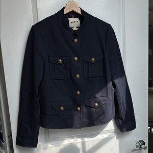 NWOT Boden Blue Utility Jacket with Tailored Silhouette— size 12